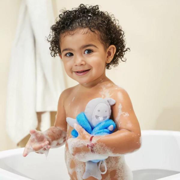Esponja Infantil Para Banho Amigos Marinhos Tubarão - Buba Imagem de Esponja Infantil Para Banho Amigos Marinhos Tubarão - Buba
