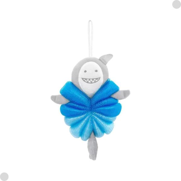 Esponja Infantil Para Banho Amigos Marinhos Tubarão - Buba Imagem de Esponja Infantil Para Banho Amigos Marinhos Tubarão - Buba