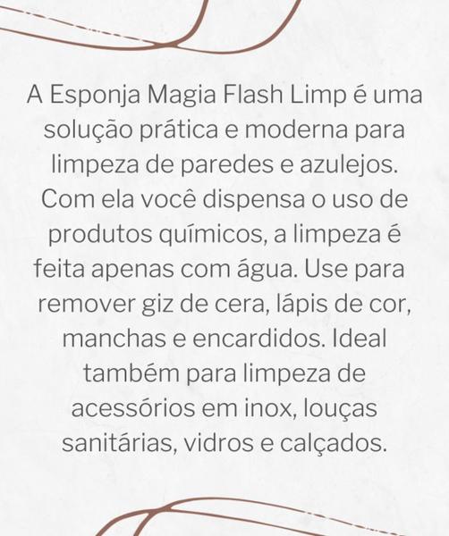 Imagem de Esponja Magia Remove Manchas Encardidos 30 Peças Flash Limp