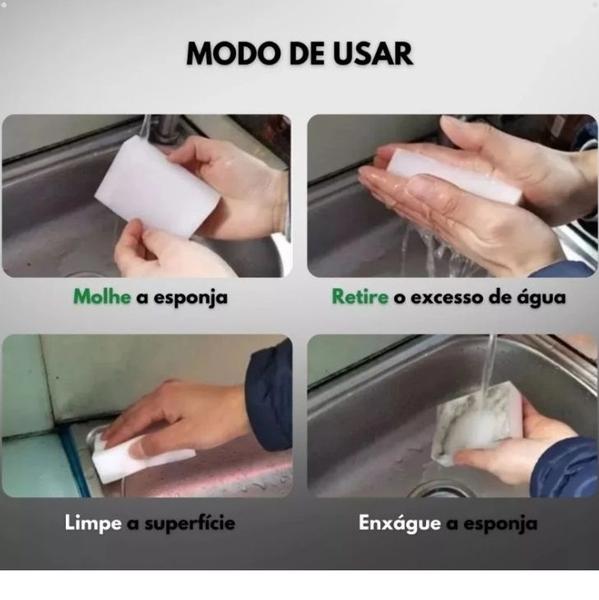 Imagem de Esponja Mágica 3 Peças ATOPY