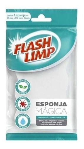 Imagem de Esponja Mágica Ecológica Limpa Apenas C/ Água FlashLimp