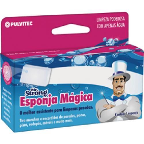 Imagem de Esponja Mágica Mr. Strong Limpa Parede Inox Pisos Tenis 2Un