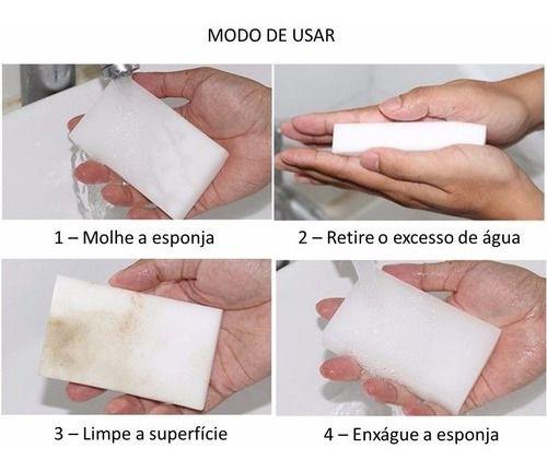 Imagem de Esponja Mágica Para Limpeza Pesada Max Clean Clink