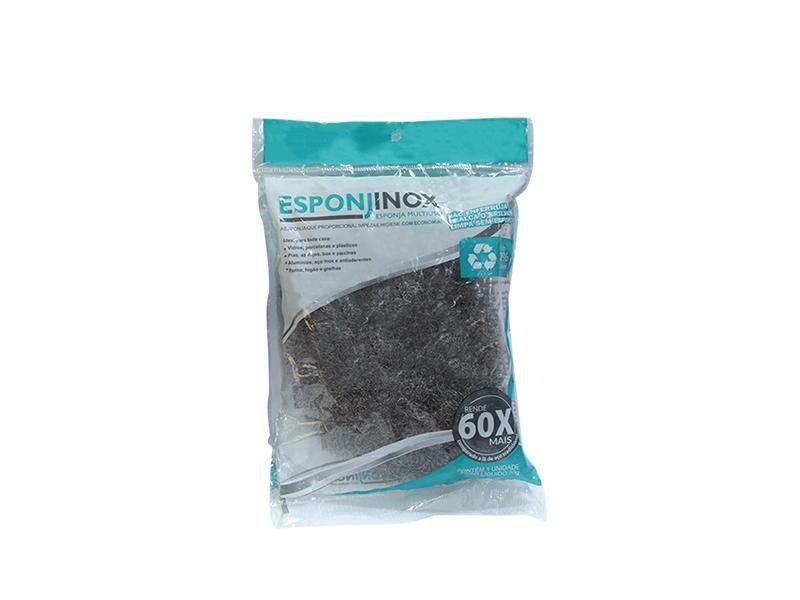 Esponja Multiuso Aço Inox P Gourmet Mix Imagem de Esponja Multiuso Aço Inox P Gourmet Mix