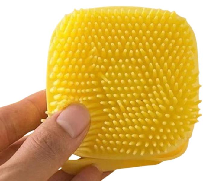 Imagem de Esponja silicone simples dispenser sabonete líquido prática