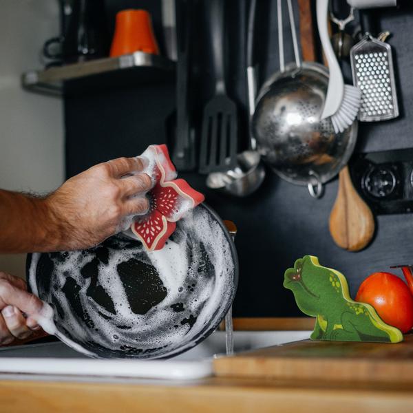 Imagem de Esponjas de cozinha genuínas Fred Stranger Things, conjunto de 2