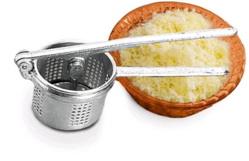 Imagem de Espremedor amassador de batata em aço inox cozinha útil