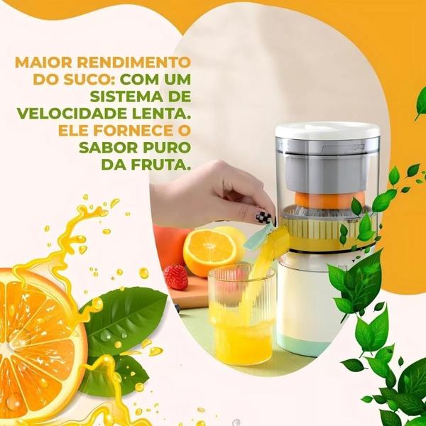 Imagem de Espremedor Automático para Laranja e Limão  Sem Fio e Portátil