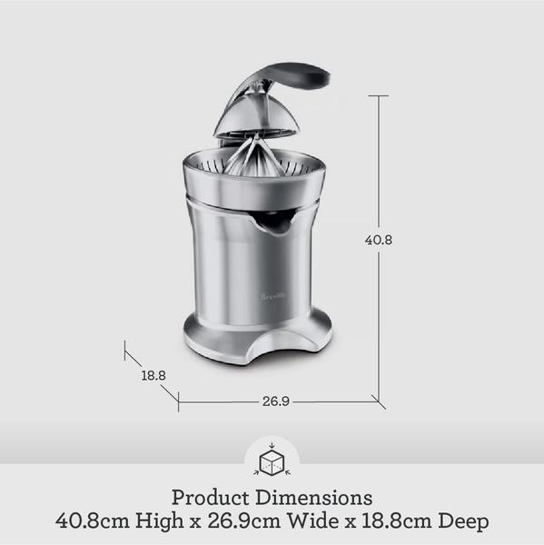 Imagem de Espremedor Breville Juice Fountain Compact BJE200XL Silver 700W