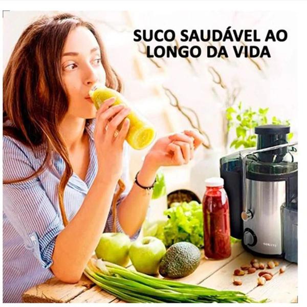 Imagem de Espremedor centrífugo de grande calibre, máquina de separação de suco de escória, extrator de suco de laranja, eletrodom