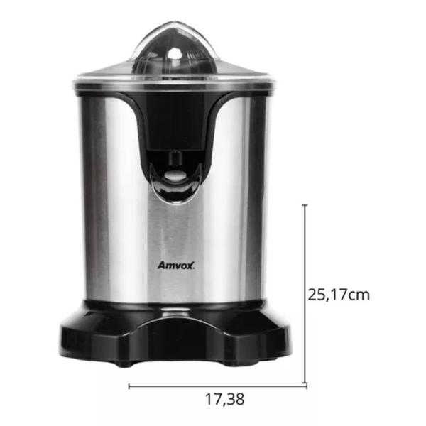 Imagem de Espremedor De Frutas Elétrico 350W Inox 0,3L Amvox  