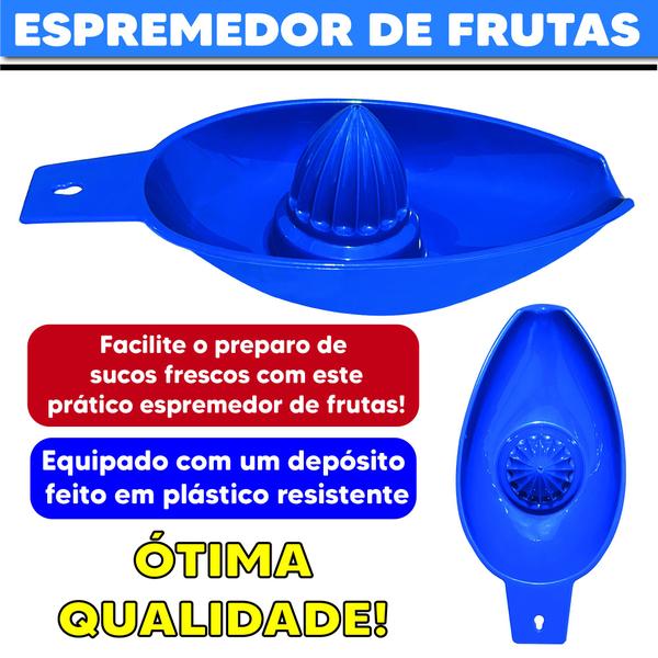 Imagem de Espremedor de Frutas Manual Plástico Resistente Laranja Limão