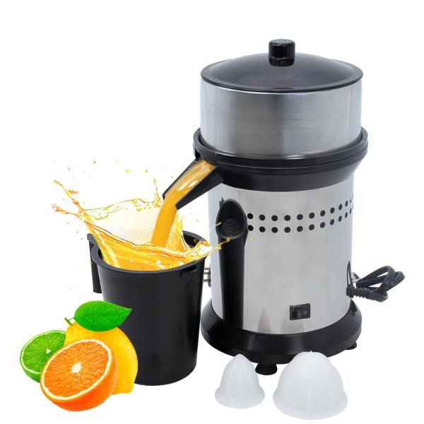 Imagem de Espremedor de Laranja Médio Inox 500w Bica Plástica Elétrico Bivolt Copo 1L Itagold