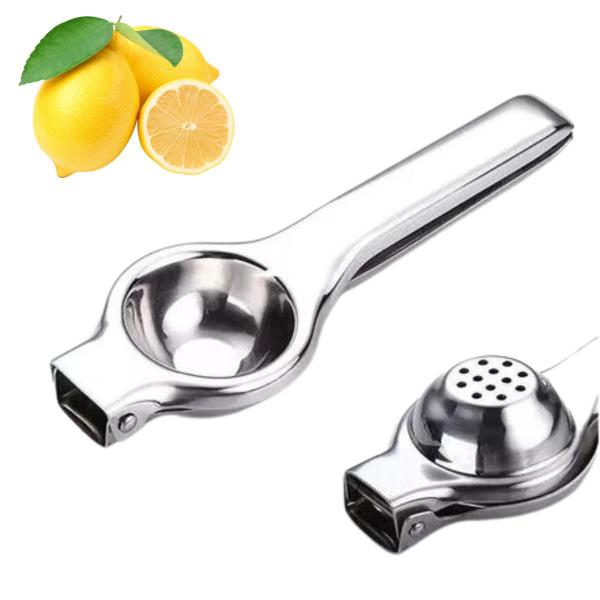 Imagem de Espremedor De Limão Aço Inox Profissional Suco Limonada Bebida