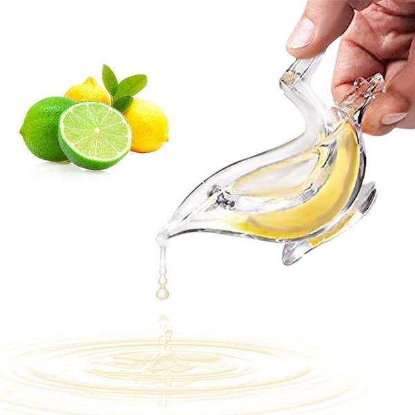 Imagem de Espremedor De Limão Acrílico Manual Frutas Transparente Máquina De Laranja Para Casa Gadget De Cozinha espremedor