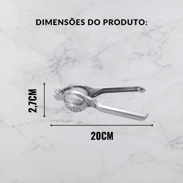 Imagem de Espremedor De Limão Premium Inox - Ad