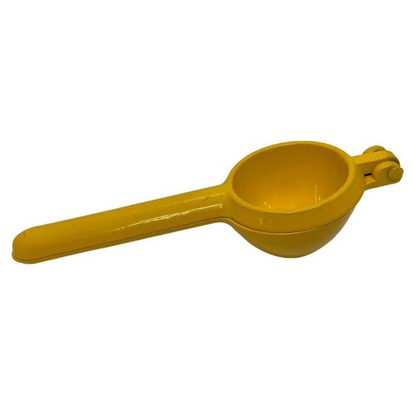 Imagem de Espremedor Manual De Limão Laranja Amarelo Aluminio