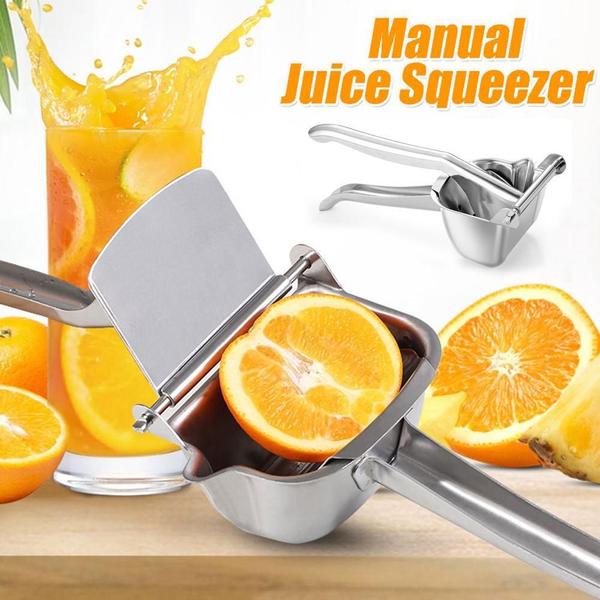 Imagem de Espremedor Manual Suco Frutas Juicer Alumínio Rápido Clink