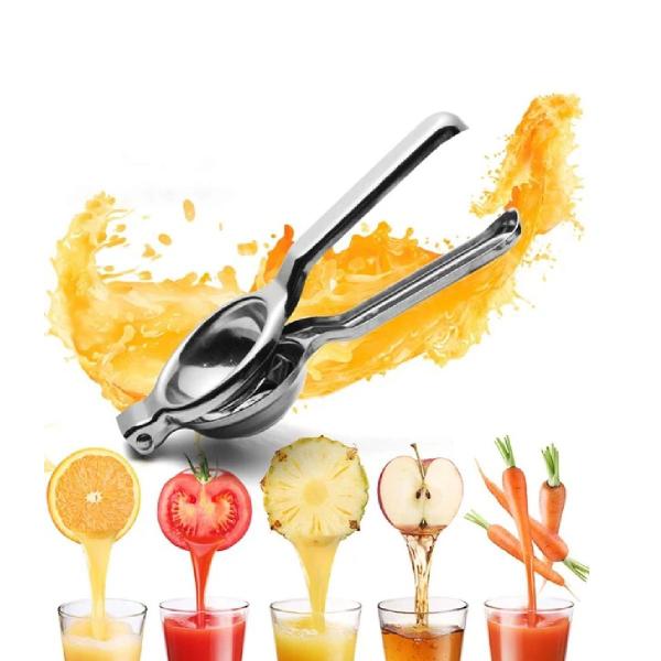 Imagem de Espremedor Suco Limão Laranja Gourmet Inox Forte Chef Maciço