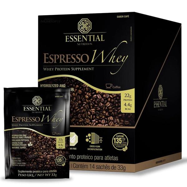 Imagem de Espresso Whey 33g (462g) 14 Unidades Essential Nutrition