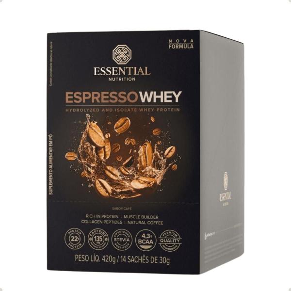 Imagem de Espresso Whey 33g (462g) 14 Unidades Essential Nutrition