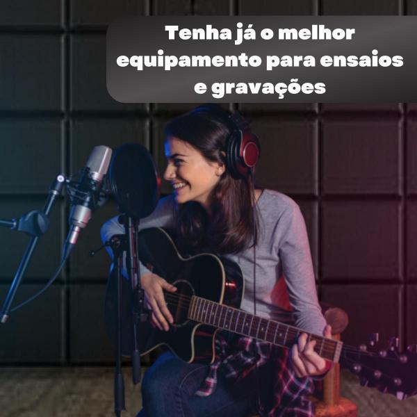 Imagem de Espuma Acústica Design Moderno Lisa Gravações E Podcasts