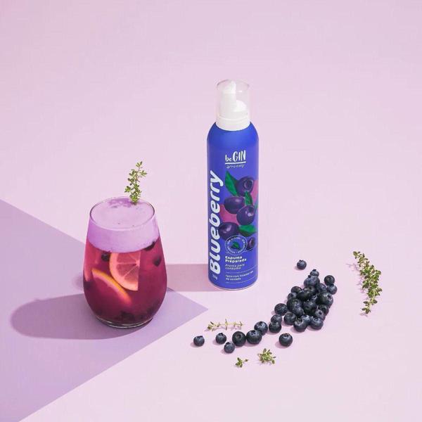 Imagem de Espuma De Blueberry Para Drinks Begin - 200g - BeGin Spices