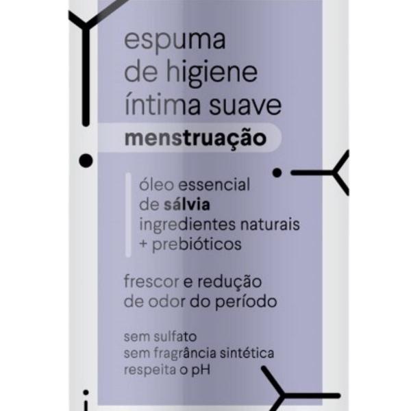 Imagem de Espuma de Higiene Íntima Suave Menstruação Nuaá - 150ml