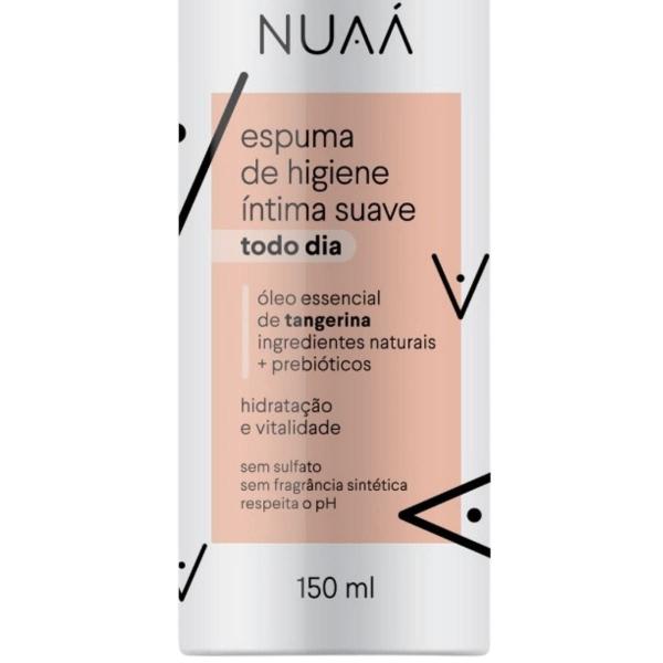 Imagem de Espuma de Higiene Íntima Suave Todo Dia Nuaá - 150ml