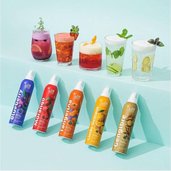 Espuma Drinks Be Gin Spices - Gengibre De 200g Imagem de Espuma Drinks Be Gin Spices - Gengibre De 200g