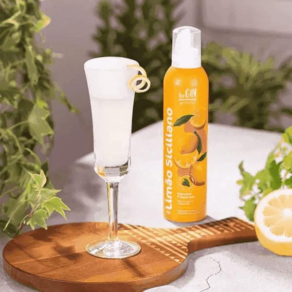Espuma Drinks Be Gin Spices Limão Siciliano De 200g Imagem de Espuma Drinks Be Gin Spices Limão Siciliano De 200g