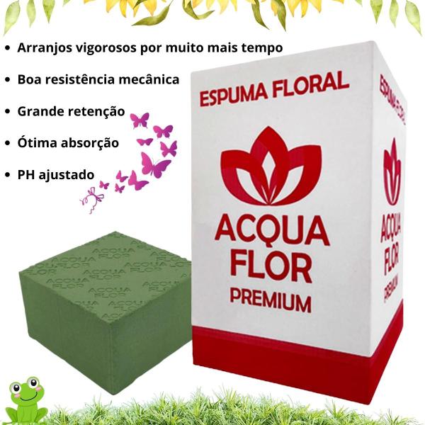 Imagem de Espuma Floral Para Arranjos Alta Absorção E Retenção 1 Un