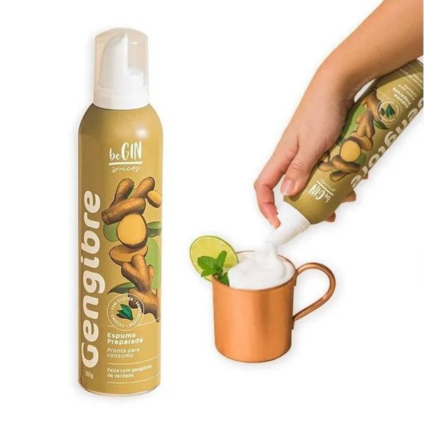 Imagem de Espuma Gengibre Spray Para Drinks Moscow Mule Begin 200G