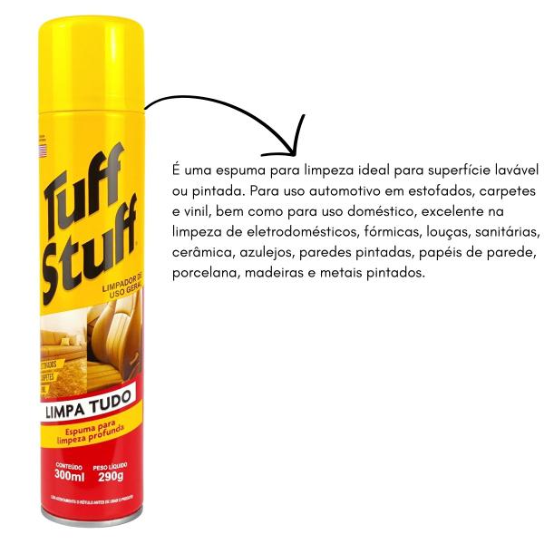 Imagem de Espuma Magica Tuff Stuff Limpa Tudo Stp 300Ml