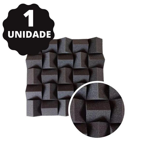 Imagem de Espuma Quadrada Absorvente De Som Decorativa Painel Alpha