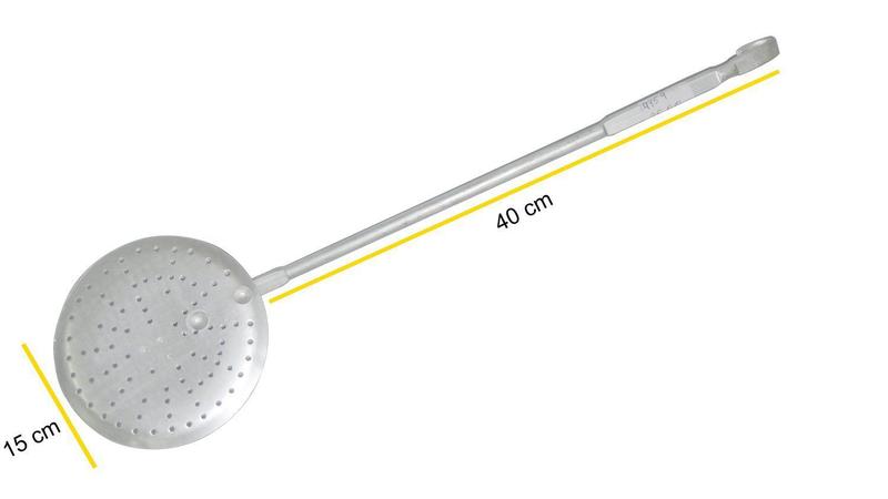 Imagem de Espumadeira Linha  Pro 15 cm Aluminio Eirilar