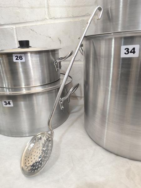 Imagem de Espumadeira para Arroz N 10 42 cm Alumínio Talher para Cozinha Industrial