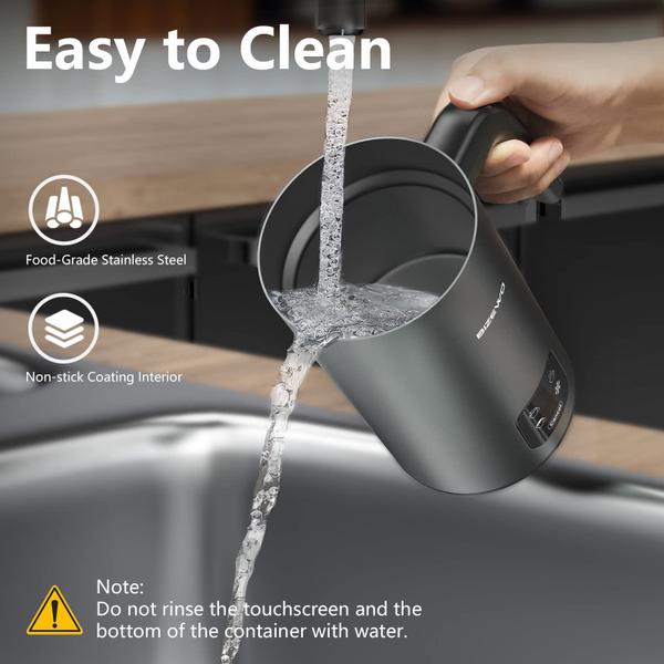 Espumador de café BIZEWO 4 em 1 automático de leite quente/frio Imagem de Espumador de café BIZEWO 4 em 1 automático de leite quente/frio