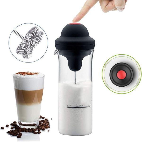 Imagem de Espumador elétrico durável Milk Frother Wokex 450 ml preto