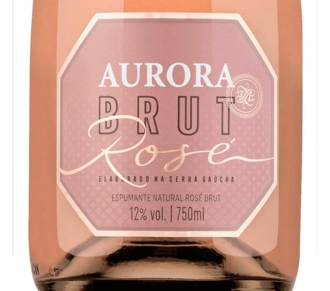 Imagem de Espumante Aurora Rose Brut 750ml