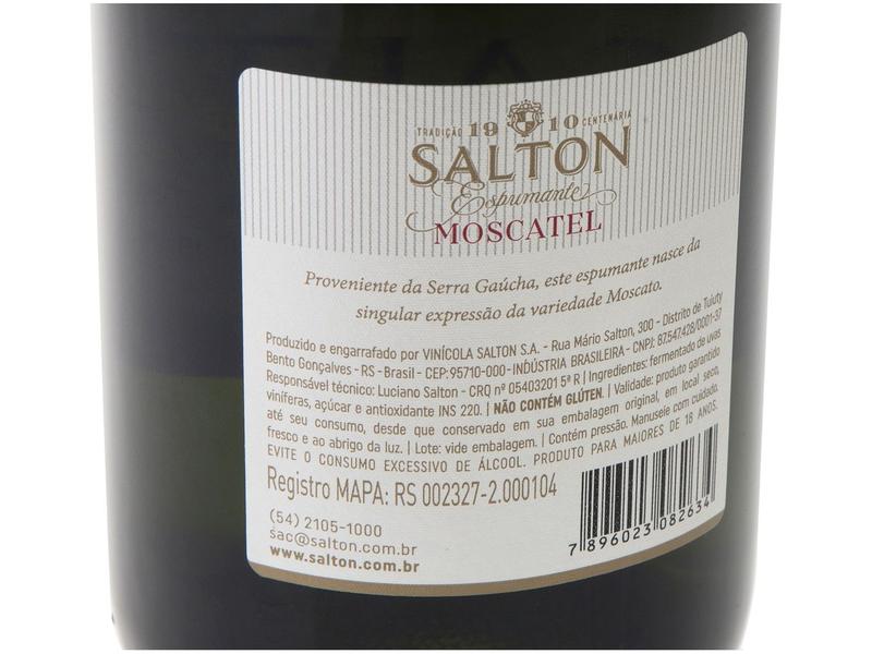Espumante Branco Doce Salton Moscatel - 750ml Imagem de Espumante Branco Doce Salton Moscatel