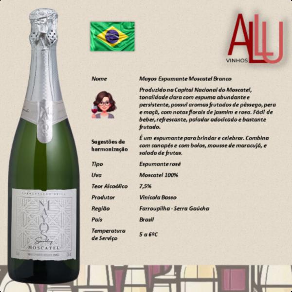 Imagem de Espumante Brut 750ml Mayos