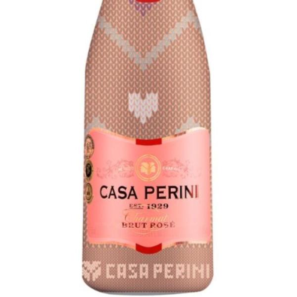 Imagem de Espumante Brut Rose Charmat Winter Casa Perini 750ml Kit 4un