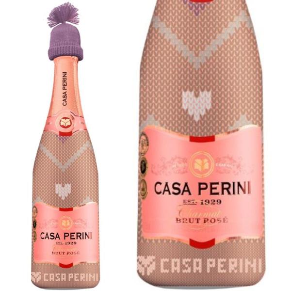 Imagem de Espumante Brut Rose Charmat Winter Casa Perini 750ml Kit 6un