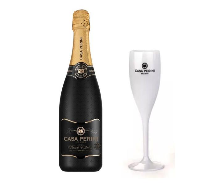 Imagem de Espumante Casa Perini Black Edition Extra Brut 750ml + Taça