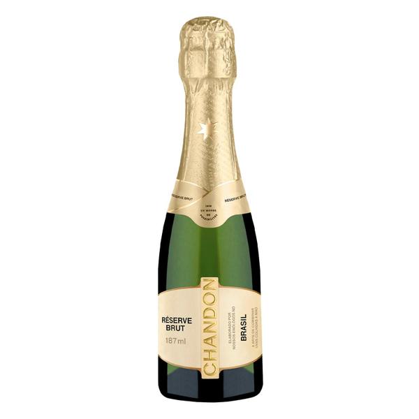 Espumante Chandon Baby Réserve Brut 187ml Imagem de Espumante Chandon Baby Réserve Brut 187ml