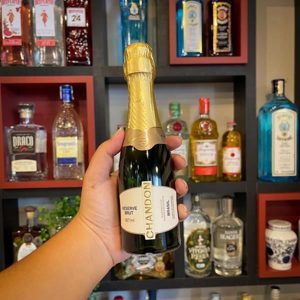 Espumante Chandon Baby Réserve Brut 187ml Imagem de Espumante Chandon Baby Réserve Brut 187ml