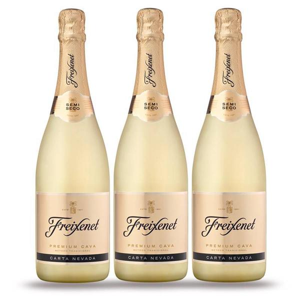 Imagem de Espumante Freixenet Carta Nevada Cava 750ml 03 Unidades