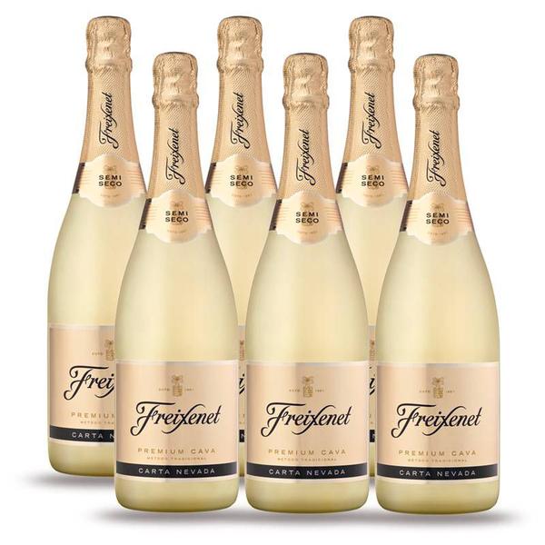 Imagem de Espumante Freixenet Carta Nevada Cava 750ml 06 Unidades