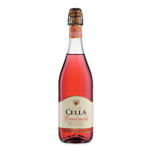 Espumante Lambrusco Cella Rose 750ml - Cella Lambrusco Dell Emilia Imagem de Espumante Lambrusco Cella Rose 750ml